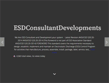 Tablet Screenshot of esdconsultantdevelopment.com